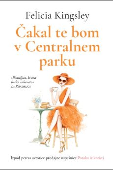 Naslovnica knjige: Čakal te bom v Centralnem parku