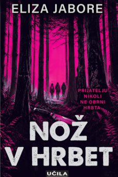 Naslovnica knjige: Nož v hrbet