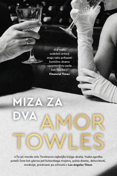 Naslovnica knjige: Miza za dva