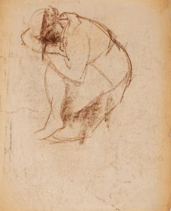 Dremajoča figura : skica