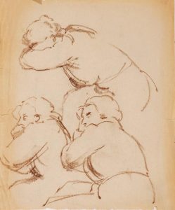 Dremajoče figure : skice