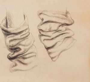 Draperija rokava : študija 1