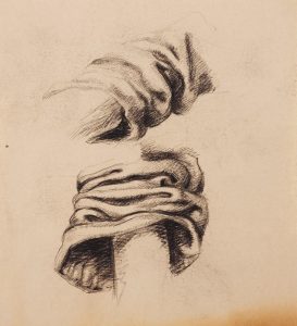 Draperija rokava : študija 2