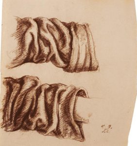 Draperija rokava : študija 7